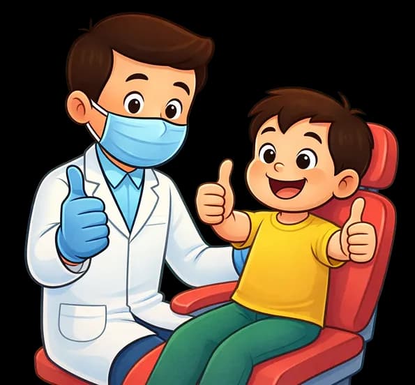 Dentist and Child